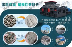 膨潤土破碎用對輥破碎機怎么樣,都有哪些優勢?